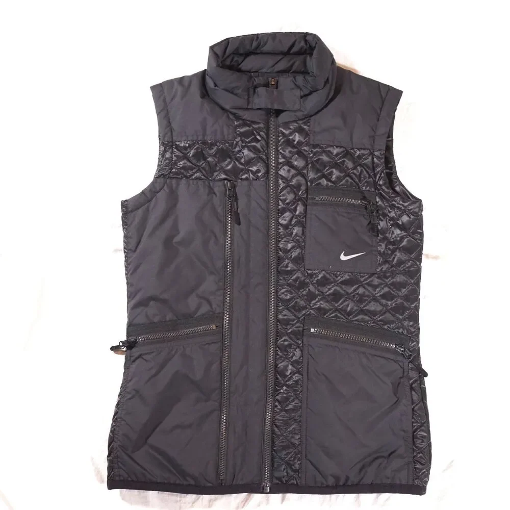 Nike Primaloft Quilted Vest Full Zip Techwear Training Women's Small